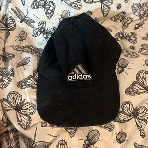 Black adidas baseball hat